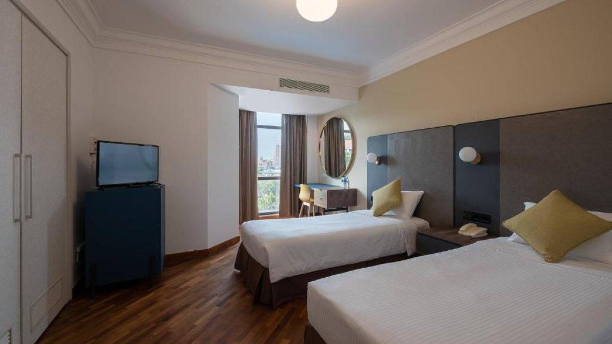 Ilustrasi tipe kamar yang ada di Hotel Chancellor@Orchard