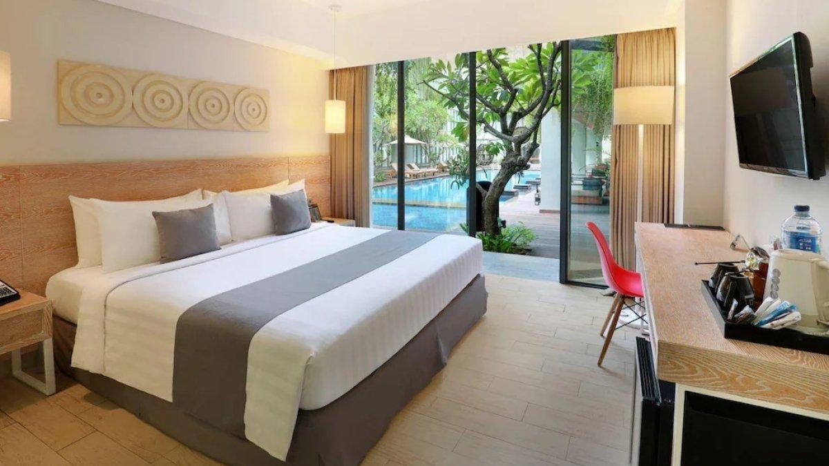 Hotel Neo+ Kuta, Legian by ASTON, satu hotel bintang 3 terbaik di Kuta Bali buat diinapi.