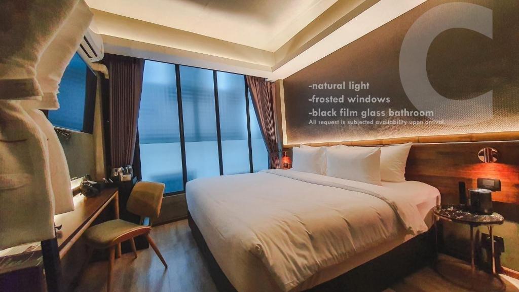 Ilustrasi tipe kamar yang ada di Hotel Ordinary Bangkok