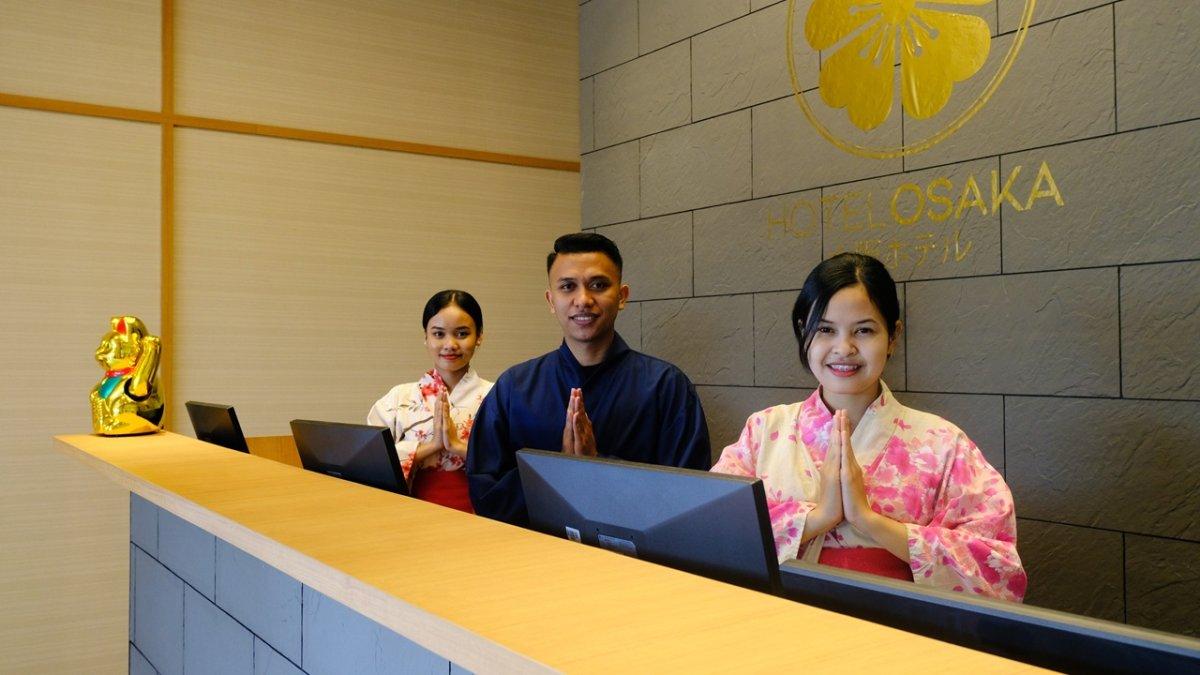 Hotel Osaka PIK2 24-hour reception