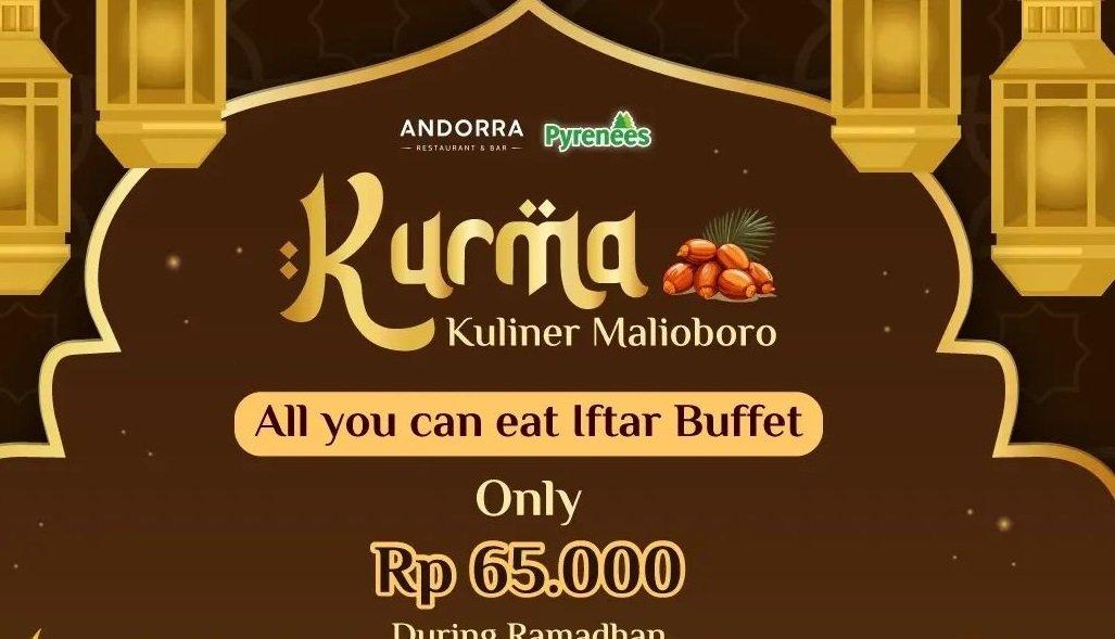 Hotel Pyrenees, satu hotel di Jogja yang menawarkan paket bukber all you can eat.