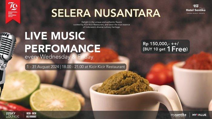 Hotel Santika Premiere Hayam Wuruk – Jakarta Beri Penawaran Menarik Spesial HUT ke-79 RI
