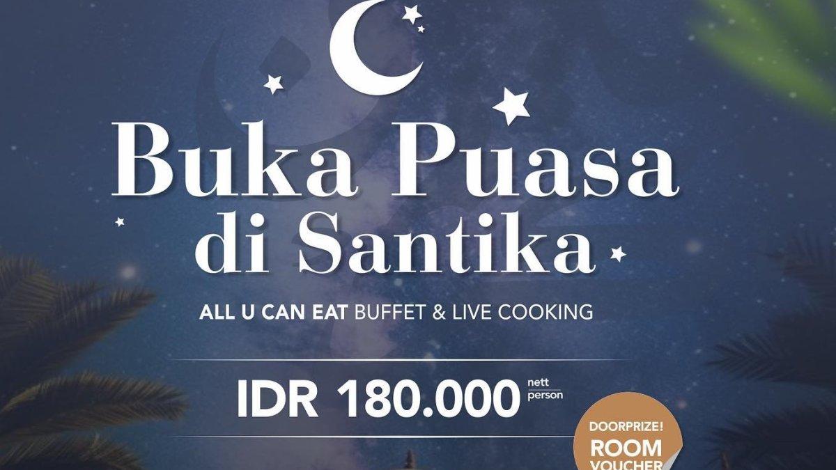 Hotel Santika Premiere Jogja, satu hotel di Jogja yang menawarkan paket bukber all you can eat.
