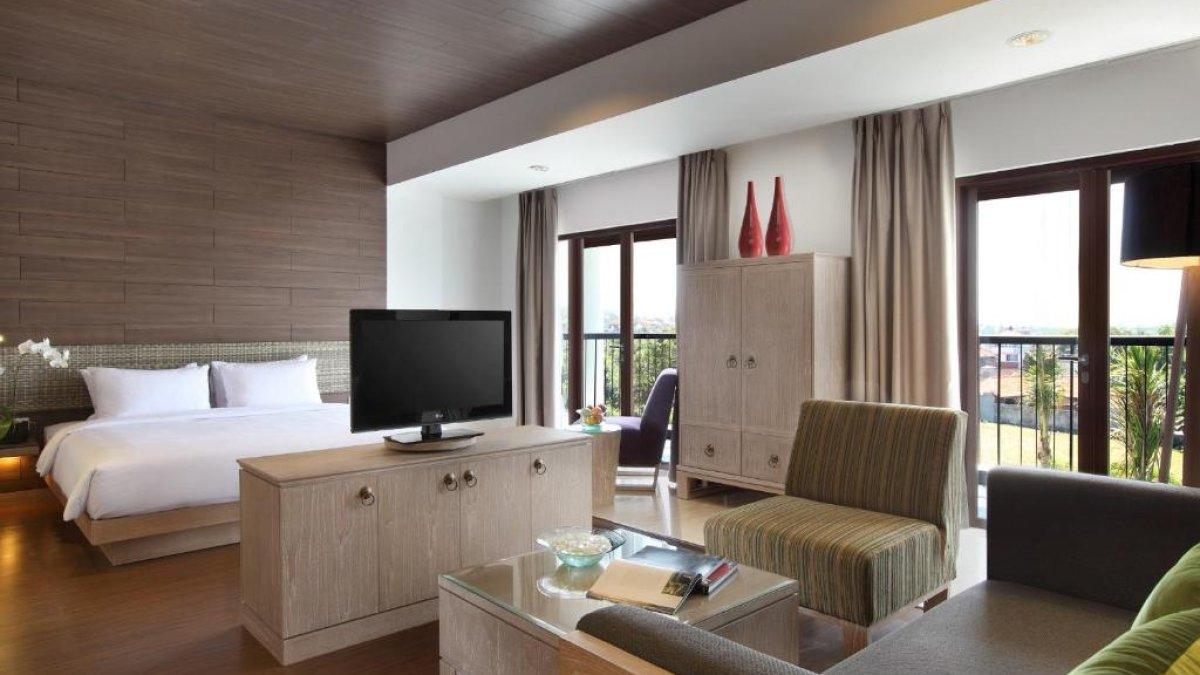 Hotel Santika Siligita Nusa Dua, satu hotel bintang 3 di Nusa Dua Bali yang cocok untuk liburan akhir pekan.