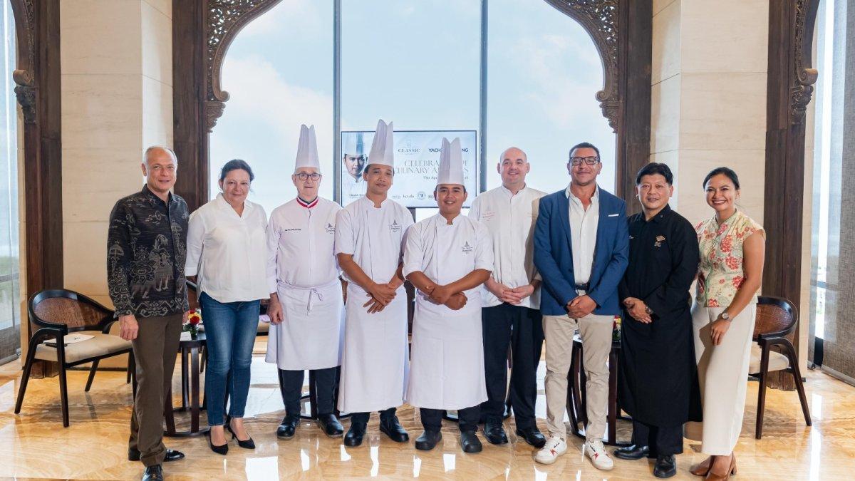 I Kadek Sumiarta, koki muda di The Apurva Kempinski Bali meraih juara ketiga dalam Young Talents Escoffier Global Competition 2024.