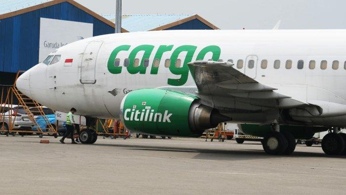 Ilustrasi Citilink Airplane rute Jakarta-Samarinda