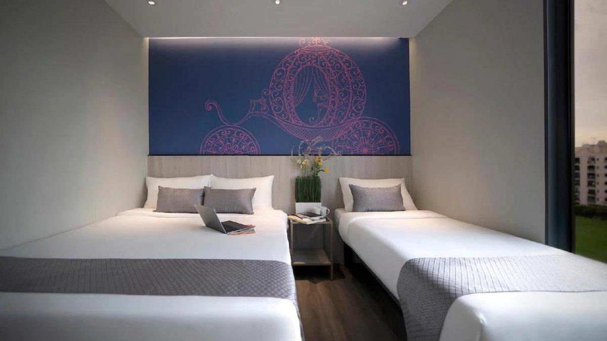 Ilustrasi kamar hotel 81 Princes