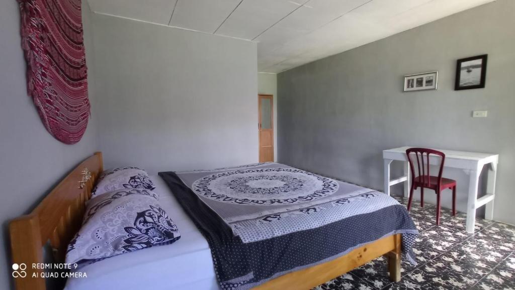 Ilustrasi kamar di Leokap Homestay
