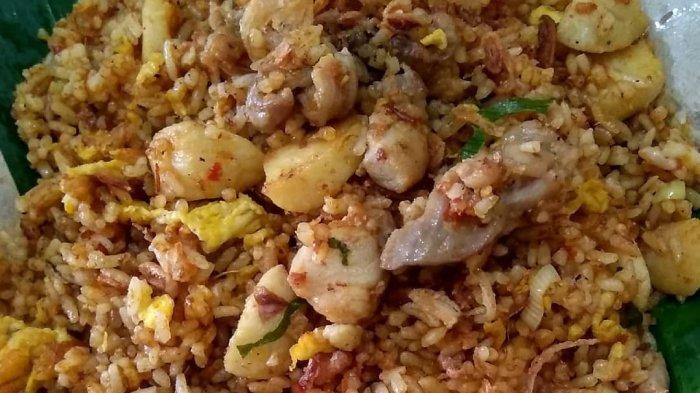 Ilustrasi Nasi Goreng Pacman