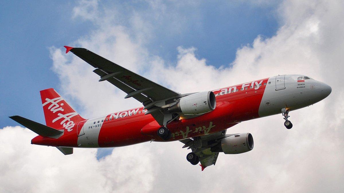 Ilustrasi Pesawat AirAsia Indoensia