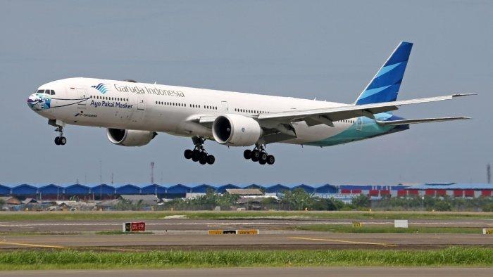 Ilustrasi Pesawat Garuda Indonesia diketahui melayani rute Bali menuju Labuan Bajo.