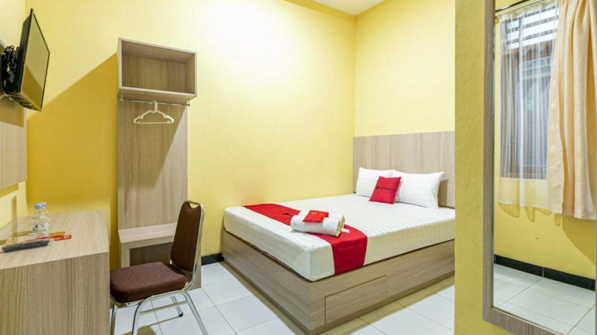 Ilustrasi Salah Satu Tipe Kamar di RedDoorz near Puro Mangkunegaran