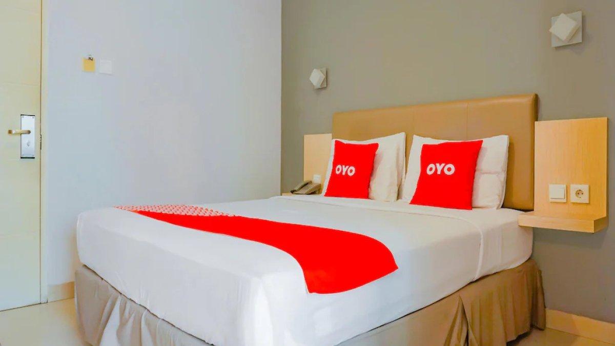 Ilustrasi salah satu tipe kamar yang ada di Capital O 90244 Hotel Antara