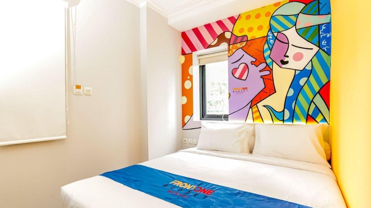 Ilustrasi salah satu tipe kamar yang ada di Front One Budget Bekasi