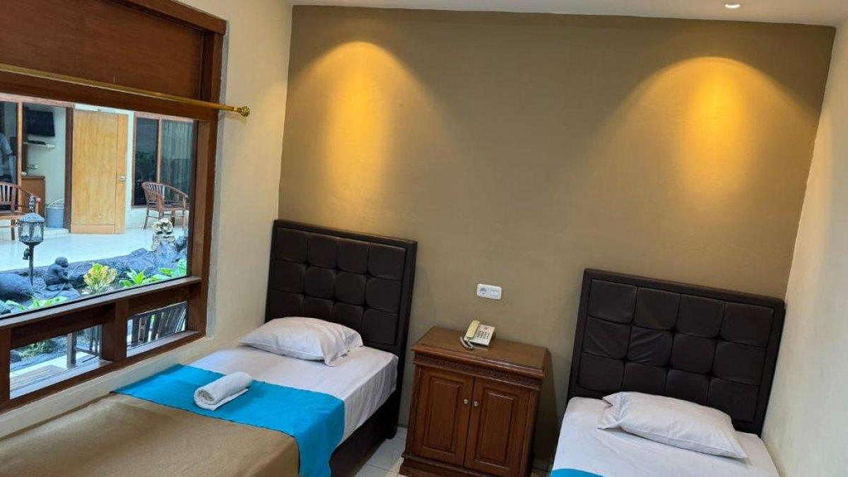 Ilustrasi salah satu tipe kamar yang ada di Hotel Priangan Cirebon