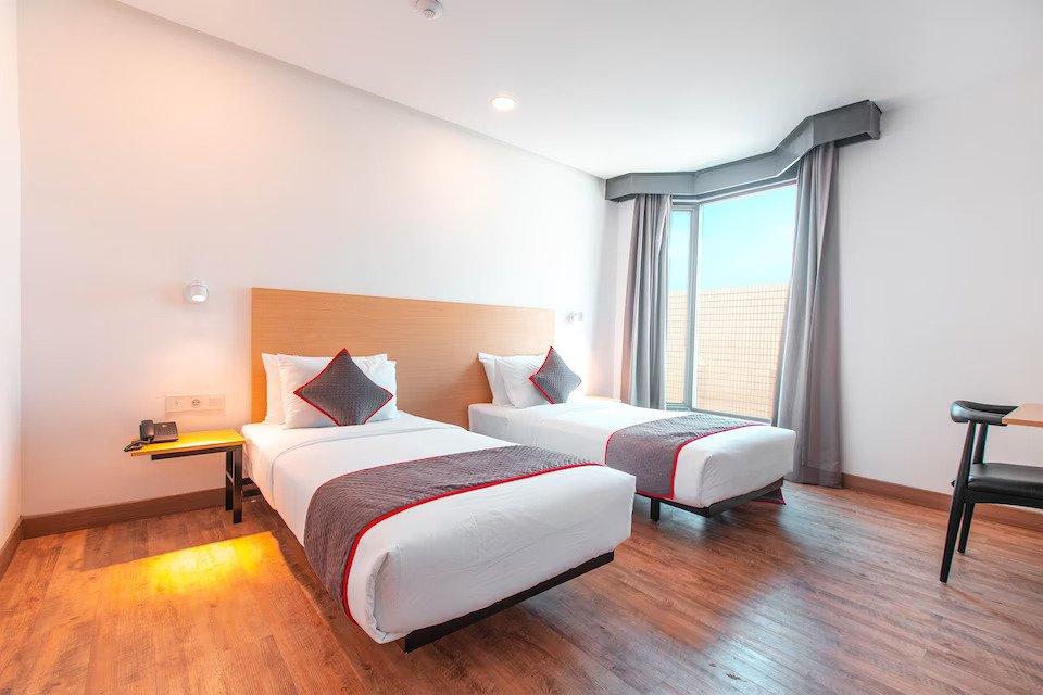 Ilustrasi salah satu tipe kamar yang ada di SUPER OYO Townhouse 1 Hotel Salemba
