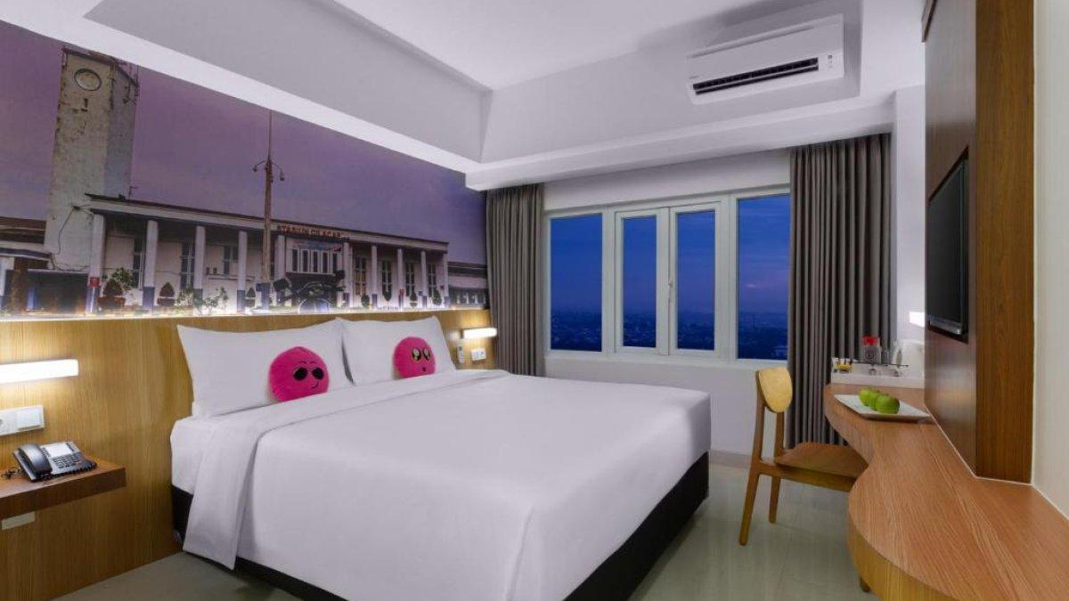 Ilustrasi salah satu tipe kamar yang ada di favehotel Cilacap