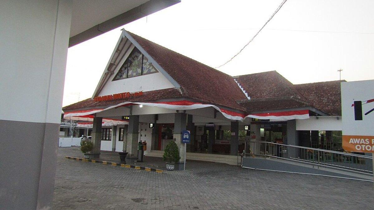 Ilustrasi Stasiun Wates, Yogyakarta