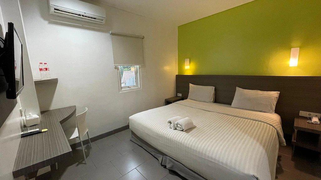 Ilustrasi salah satu tipe kamar yang ada di IZI Hotel