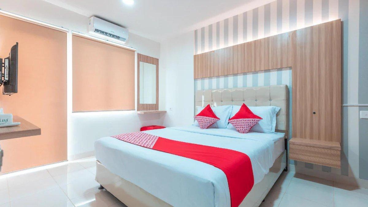 Ilustrasi tipe kamar di Super OYO 1948 Apartement Sentul Tower