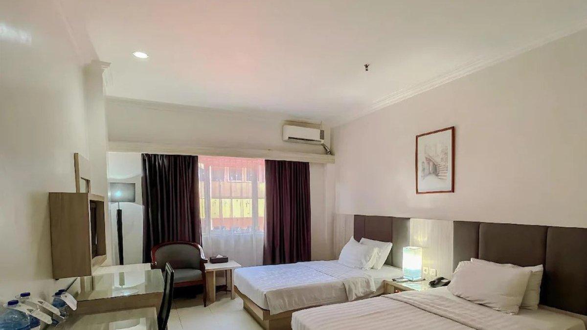 Ilustrasi tipe kamar yang ada di Hotel Kapuas Dharma