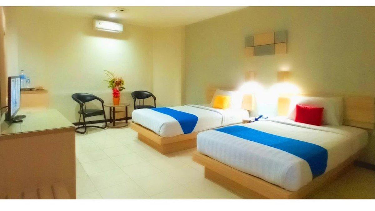 Ilustrasi tipe kamar yang ada di Hotel Merpati