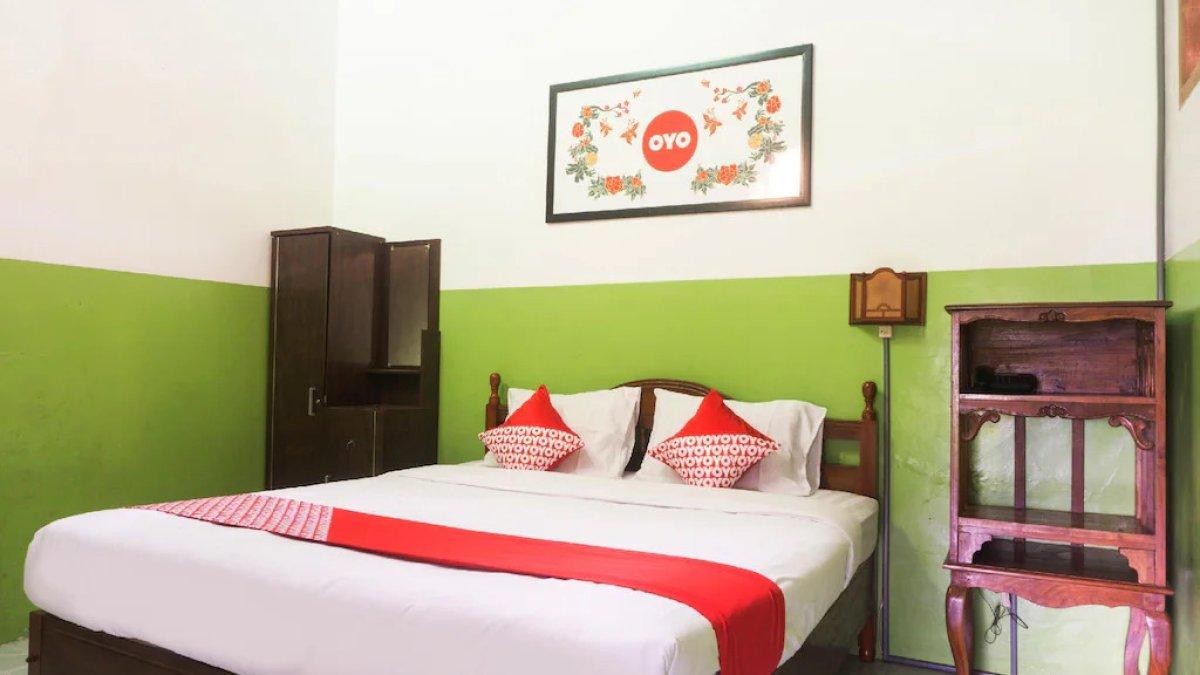 Ilustrasi tipe kamar yang ada di Super OYO 942 Srikandi Hotel