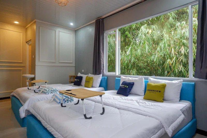 Ilustrasi tipe kamar yang ada di Urbanview Hotel Umbrella Dieng by RedDoorz