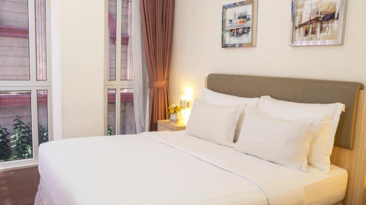 Ilustrasi tipe kamar yang ada di d'primahotel WTC Mangga Dua