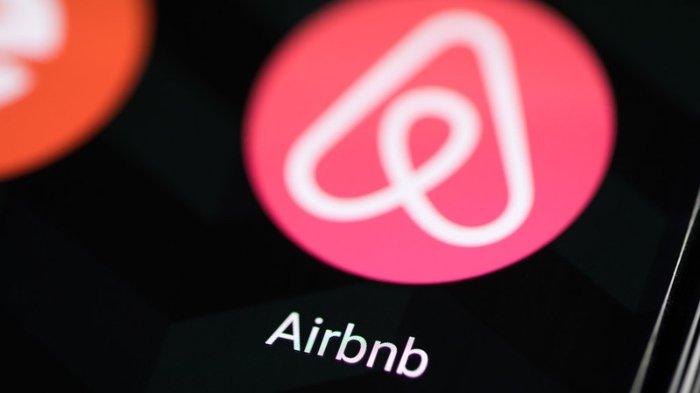 Ilustrasi aplikasi Airbnb.