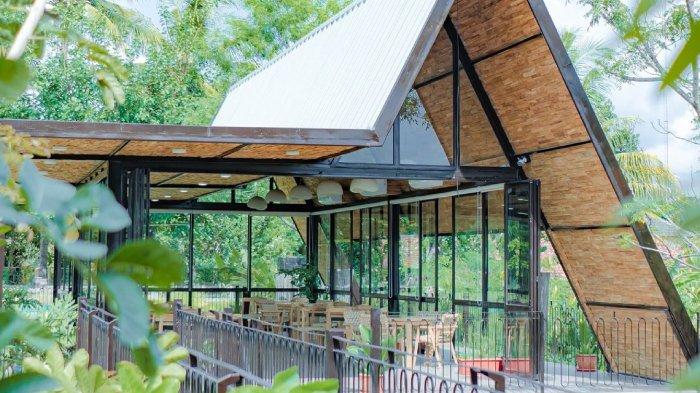 Ilustrasi cafe estetik di Jogja, Sabin By Seken Living