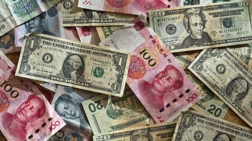 Ilustrasi mata uang dolar.