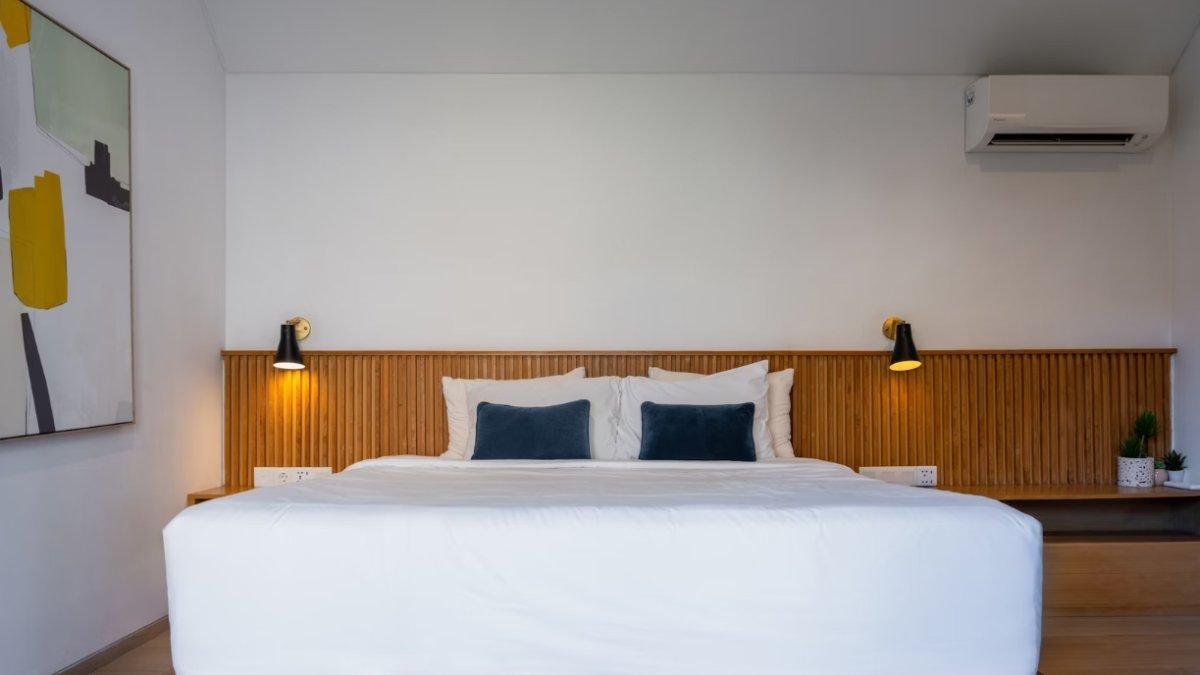 Ilustrasi hotel murah.