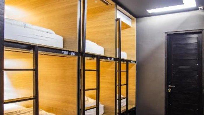 Ilustrasi kamar M Boutique Hostel Capsule Hostel Seminyak, Bali