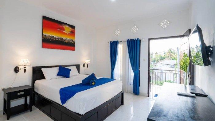 Ilustrasi kamar Nusa Sentana Lembongan Bali