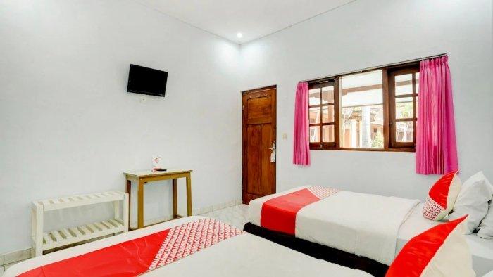 Ilustrasi kamar Super OYO 3261 Hotel Ratu, Bali
