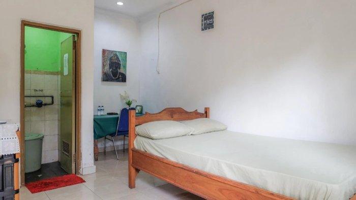 Ilustrasi kamar Umah Hijau, Tabanan, Bali.