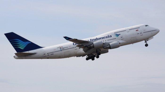 Garuda Indonesia, satu maskapai yang menawarkan tiket pesawat rute Jakarta-Jogja.