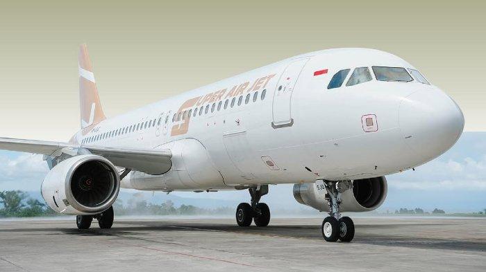 Super Air Jet, satu maskapai yang menawarkan tiket pesawat murah rute Makassar-Bali.