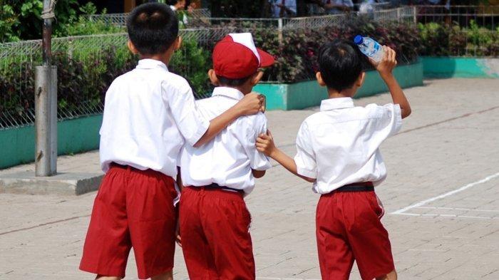 Ilustrasi murid Sekolah Dasar (SD).