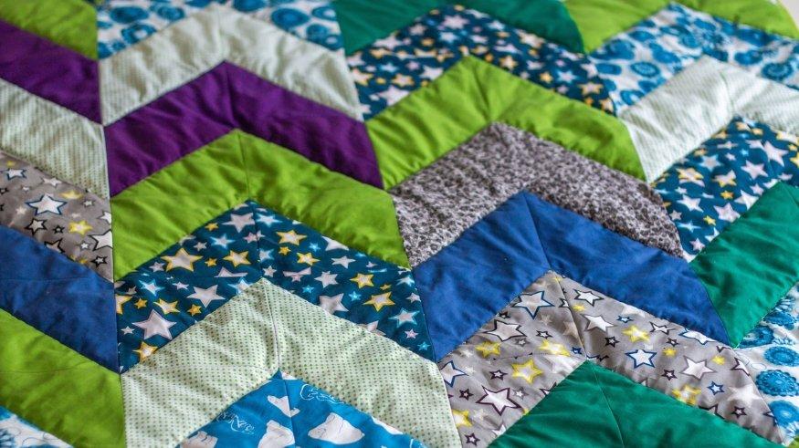 Ilustrasi patchwork.