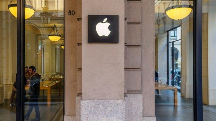 Ilustrasi perusahaan Apple di luar negeri.