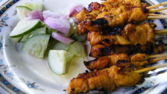 Ilustrasi sate kelinci, kuliner favorit di Karanganyar, Jawa Tengah yang cocok buat makan siang enak.