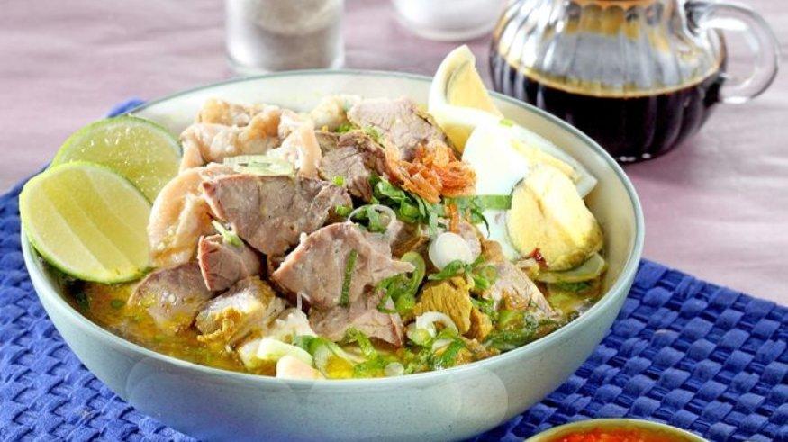 Ilustrasi soto daging.