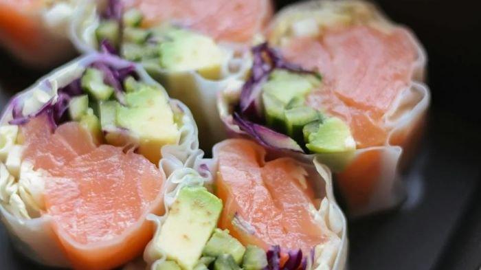 Ilustrasi spring roll.