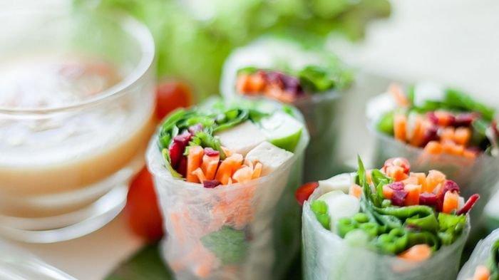Ilustrasi spring roll.