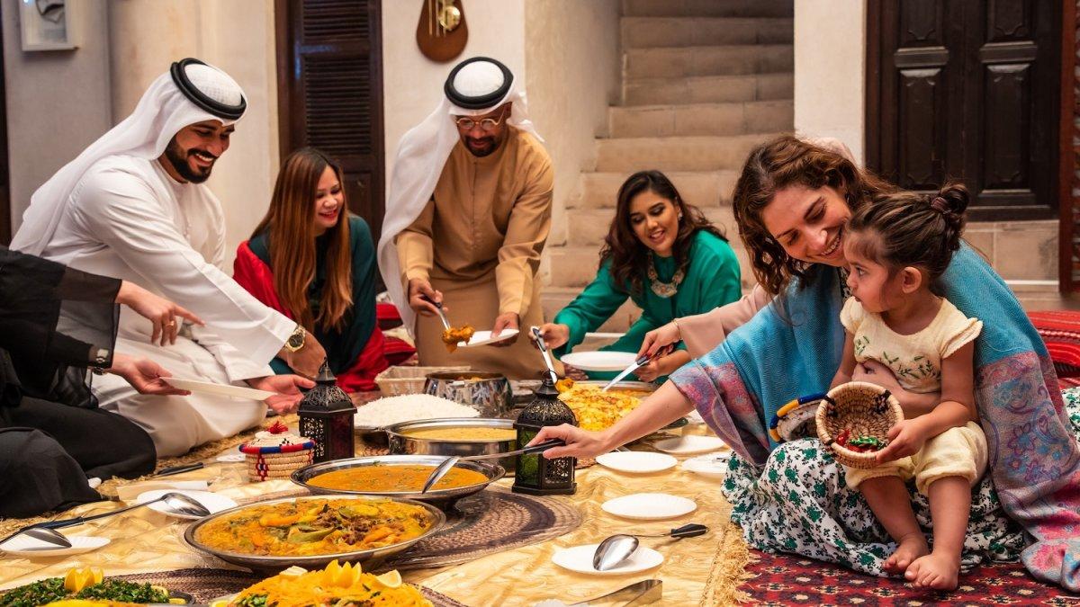 Ilustrasi suasana Ramadan di Dubai