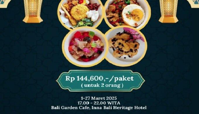 Inna Bali Herritage Hotel, Bali Garden Cafe
