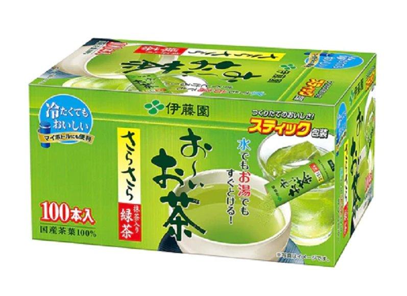 Itoen Oi Oicha Instant Green Tea With Matcha Powder, satu merek teh hijau di Jepang yang cocok buat dijadikan oleh-oleh.