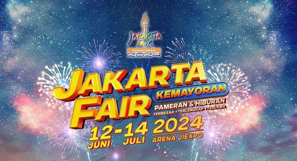 Jakarta Fair 2024 digelar di JIExpo Kemayoran, Jakarta.